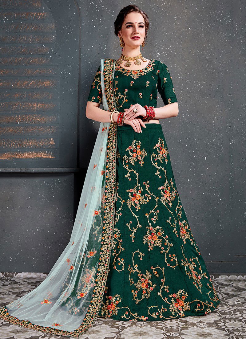 ZEEL CLOTHING ROOHBAB Designer Latest Stylish Festive Wear Velvet Thread Dori Zari Sequins Embroidery with Stone Work Lahenga Choli Collection